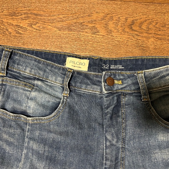 Anthropologie Pilcro Wide Leg Size 32 Jeans - Picture 4 of 5